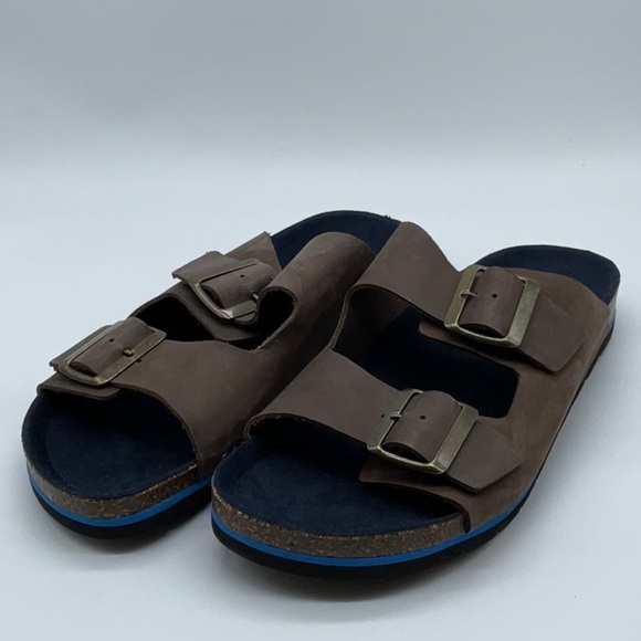 Boden Leather Double Strap Sandal - Picture 1 of 9